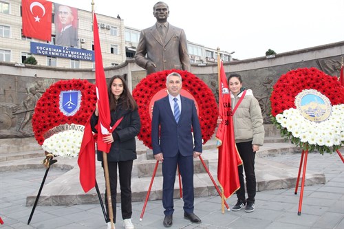Sayın Kaymakamımız İlhan ABAY, 10 Kasım Atatürk’ü Anma Programına Katıldı