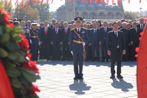Sayın Kaymakamımız İlhan ABAY, 29 Ekim Cumhuriyet Bayramı Törenine Katıldı